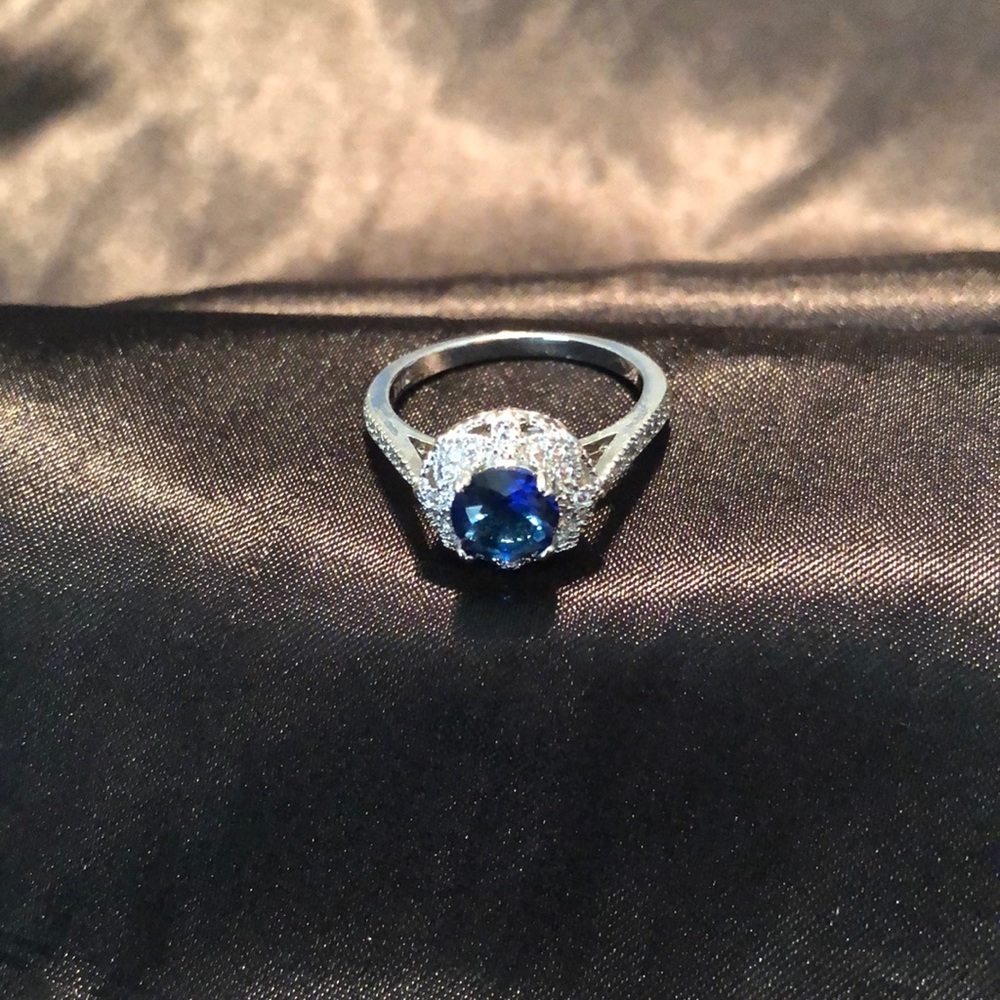 Described on purchase as Sapphire Ring